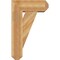Ekena Millwork Traditional Craftsman Rough Sawn Bracket w/ Offset Brace, Western Red Cedar, 8"W x 20"D x 32"H BKT0806X20X32TRA04RWR - alternate 2